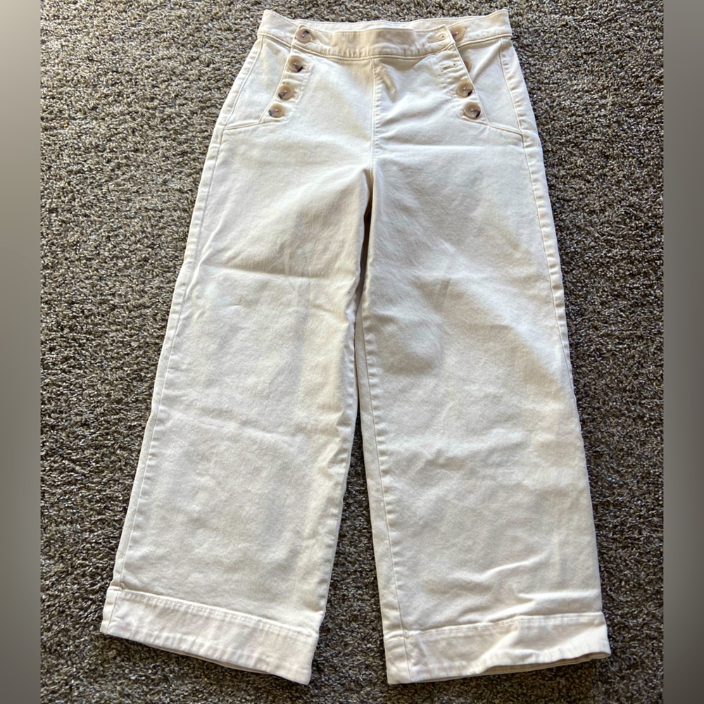 Loft High Waist Wide Leg Pants